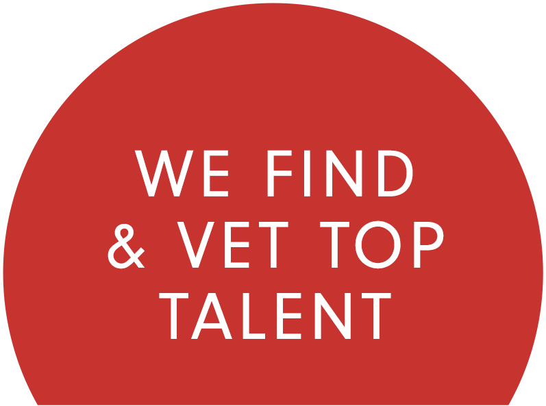 We find and vet top talent